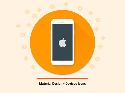 Material Design - Devices Icons android apple design devices electronic gadget icon iphone material mobile phone windows