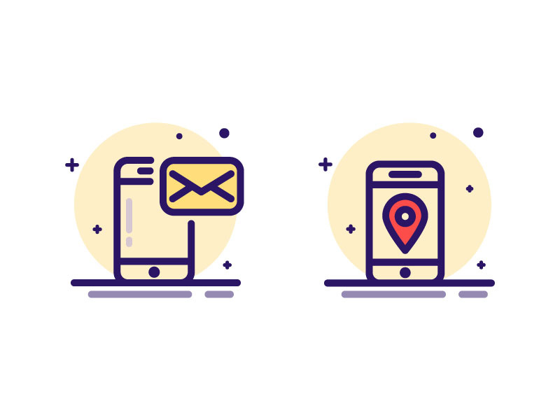 Mobile activity location email phone mobile