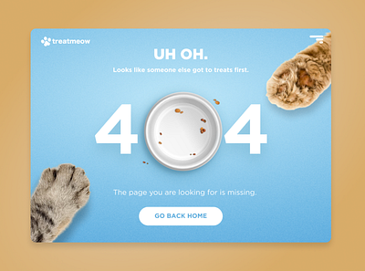 Daily UI Day 8 - Error 404 Page app branding design illustration logo ui website