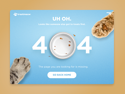 Daily UI Day 8 - Error 404 Page