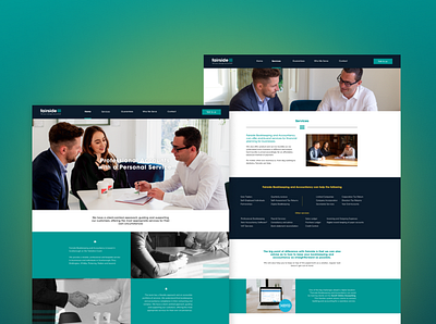 Fairside Accountancy Website branding design figma ui website