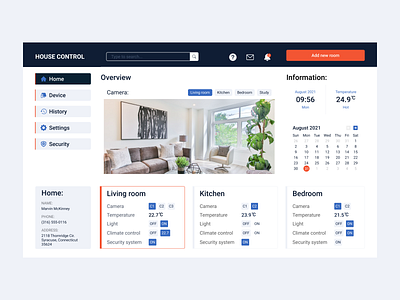 Daily UI Home Monitoring Dashboard daily home monitoring dashboard dashboard dashboard design designhome monitoring dashboard home monitoring dashboard ui home monitoring dashboard