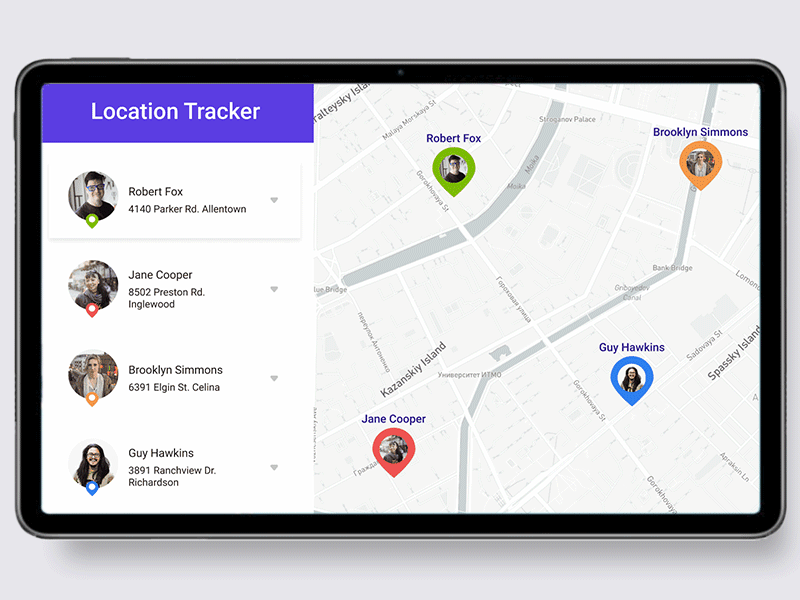 Daily Location Tracker