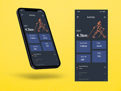 Daily UI Workout Tracker