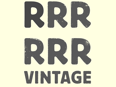 Vintagizer - the R astype vintage wood type