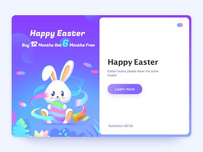 Happy Easter easter easter eggs illustration rabbit