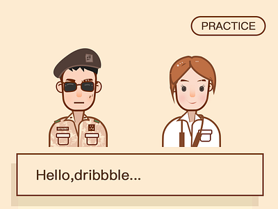 First shot on dribbble dribbble person 人物