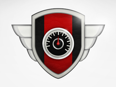 Redline logo brand branding business car emblem logo logo design