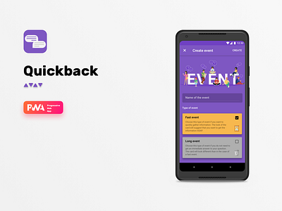 Quickback agency details feed ios login materialdesign mobile nomtek progressivewebapp pwa