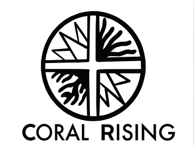 Coral Rising brand identity brandbook branding climateactivist climatechange color colorfull coralreefs creator design goodvibes graphic design logo ocean vibing visual visual identity