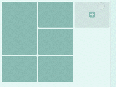 Tile Sorting Interactive Demo - Adding, Drag & Drop, Resizing applets drag and drop interaction design motion graphics photo album principle resizing tile sorting ui design web application