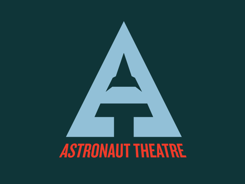 Astronaut Theatre Logo By John Stadler On Dribbble