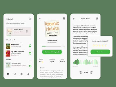 Books | Mobile App Concept | UI Design