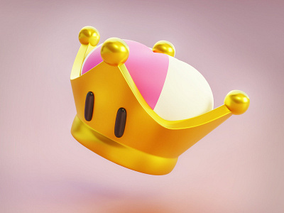 Peach s Crown crown game gold kingdom mushroom peach pink videogame