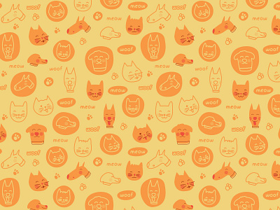 Doodle Pets Pattern