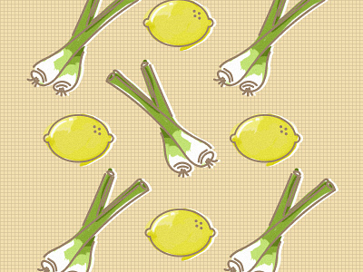 Lemon-Lemongrass Illustration illustration label design package design