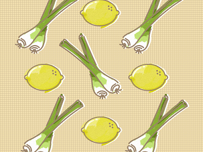 Lemon-Lemongrass Illustration