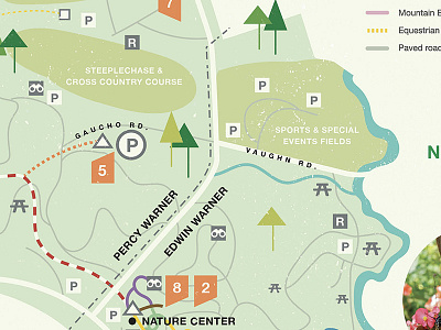Percy Warner Park Map Springtime Warner Parks Map By Alyssa Butler On Dribbble