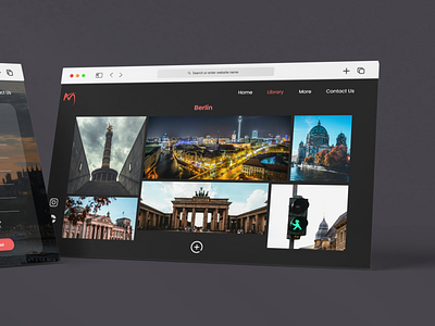 Photography Website - Monographe - adobe xd app app design design figma graphic design photography ui uiuix webdesign