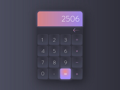 Calculator | Daily UI 004