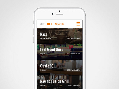 1FORhunger App UX app design mobile ui ui