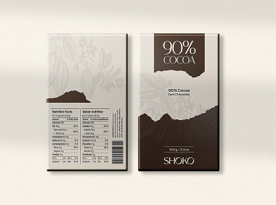 SHOKO - Packaging graphic design illustration logo packaging