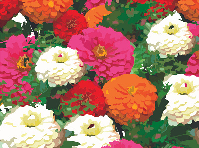 flowers design illustration