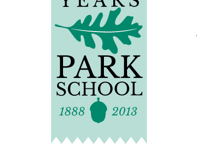 Park 125 Logo Sketch2 anniversary logo school