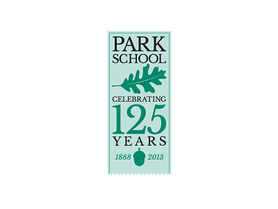 Parkschool 125 logo Final anniversary logo school