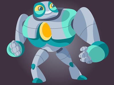 Robot character design robot vector