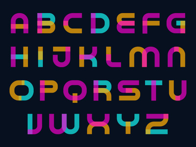 RoboFont font robot sanserif type typography