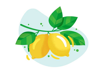 Lemon design illustration vector