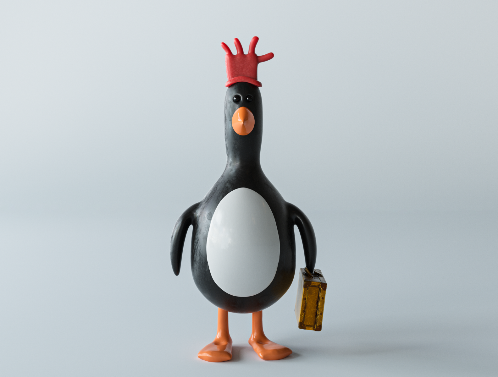 Feathers McGraw (Wallace and Gromit) - BlenderNation