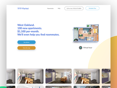 An apartment website for the modern age design product ui ux web