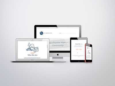 AY Logistics Responsive Website brand identity branding logo website