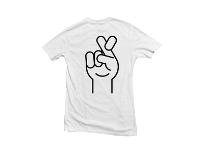 Crossed Fingers branding clothing design fingers fingers crossed illustration streetwear t-shirt