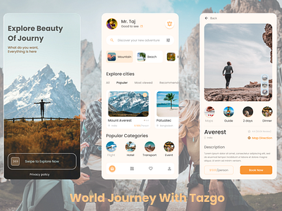 Tazgo Travel App