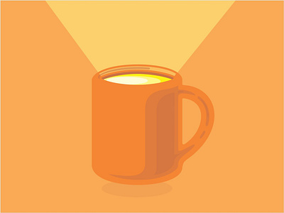 Morning Boost 2d branding coffee coffee cup cup design flatdesign illustration logo mug vector