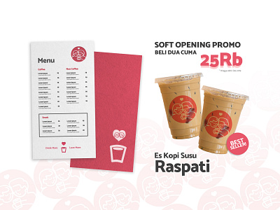 Coffeeshop Menu and Simple Promo Flyer