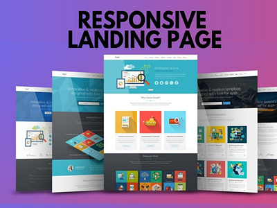 I will create a landing page WordPress responsive website