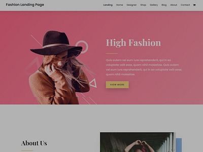 I will create a landing page WordPress responsive website