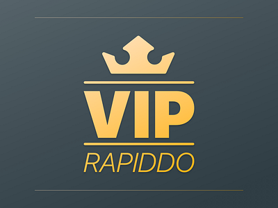 VIP logo crown logo vip