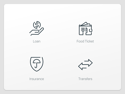 Finance icons