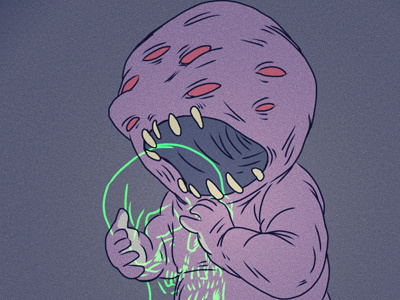 Soul Food character demon digital illustration monster