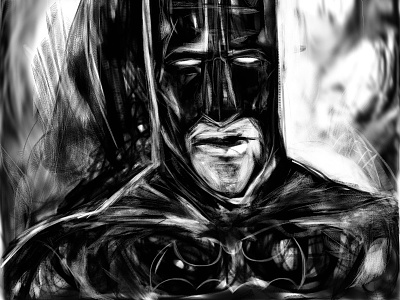 Batman asketch batman digital ipad