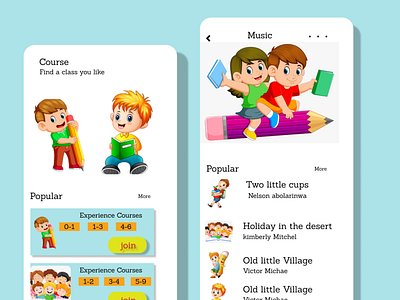 children learning app