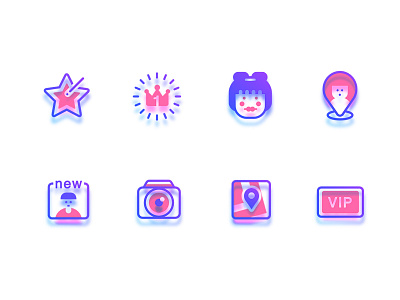 Category icons of Facepower