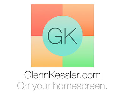 New GlennKessler.com Favorites Icon favorites glenn homescreen icon ios ipad iphone kessler website