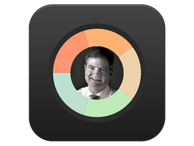 GlennKessler for iOS App Icon app application design glenn icon ios ipad iphone kessler ui ux