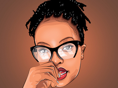 I will draw amazing cartoon vector portrait from your photos